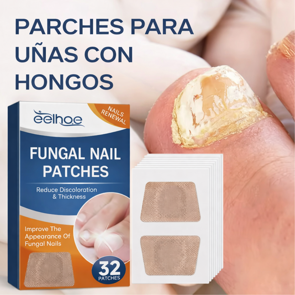 Parches Antihongos para Uñas – Reparación Intensiva y Renovación Visible