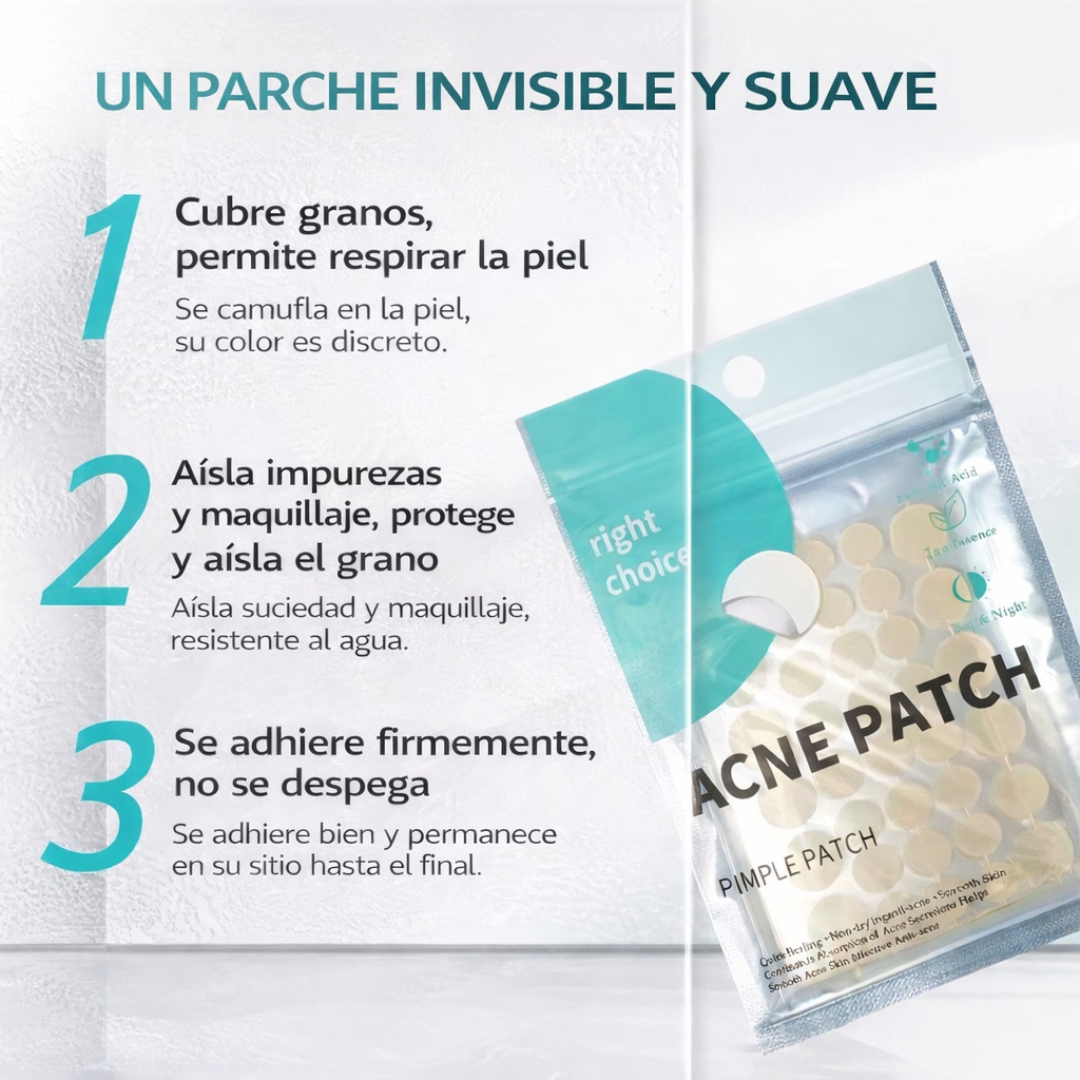 Parches para tratamiento del Acné