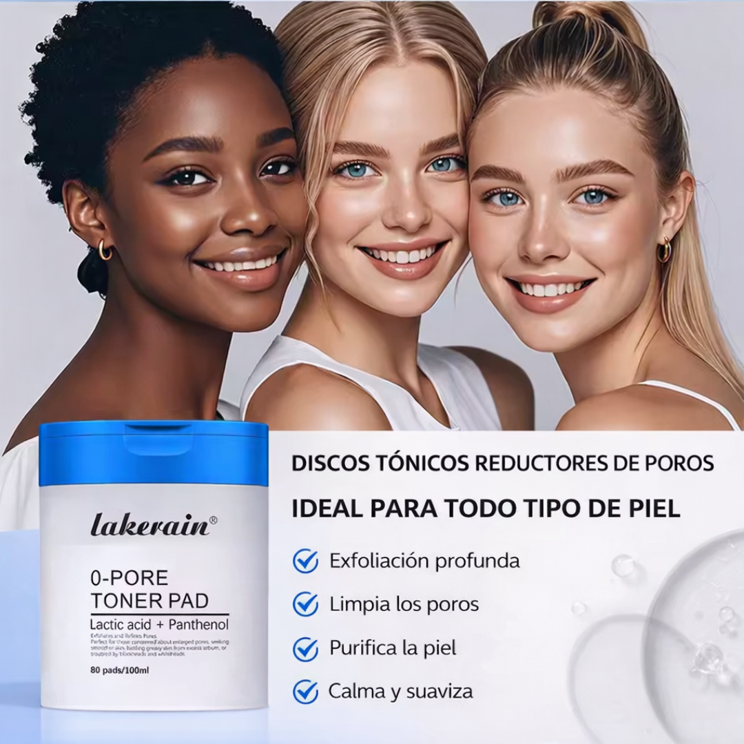 Discos Tónicos Reductores de Poros