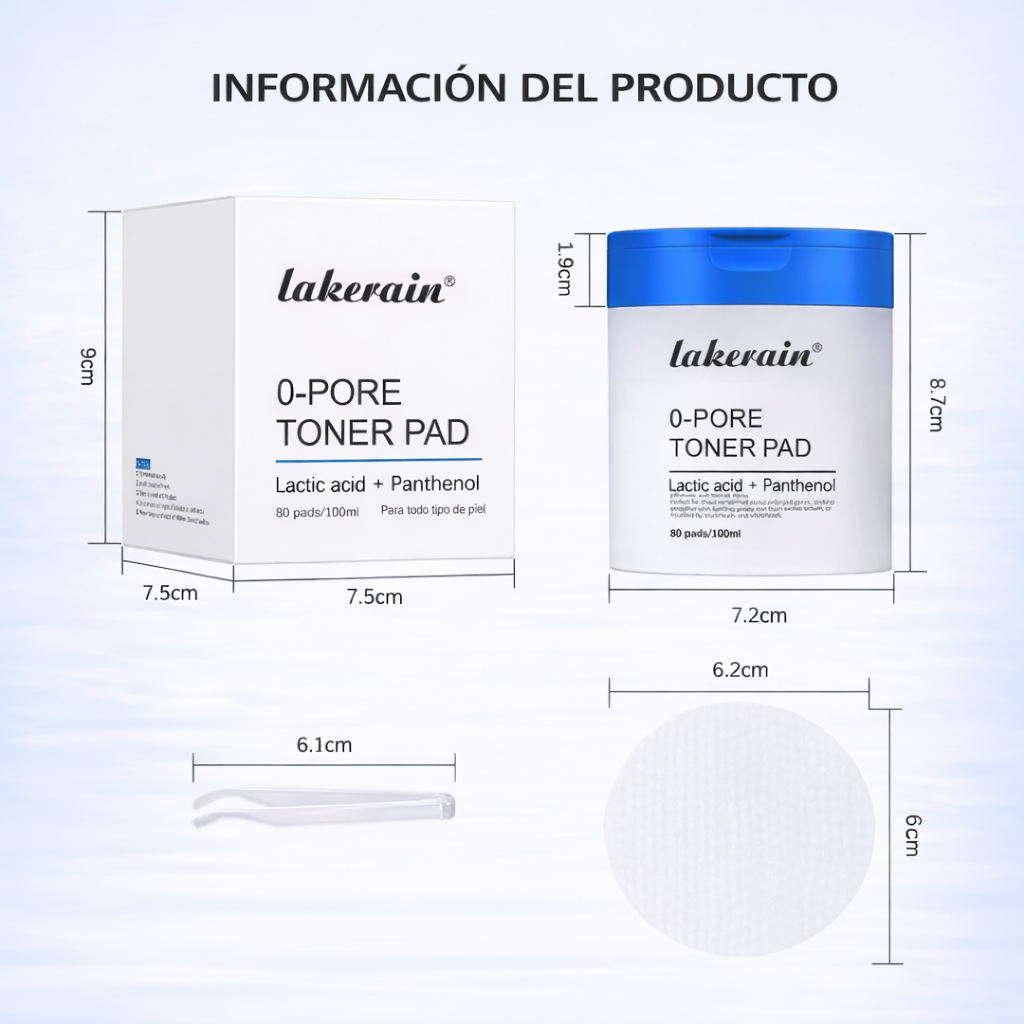 Discos Tónicos Reductores de Poros