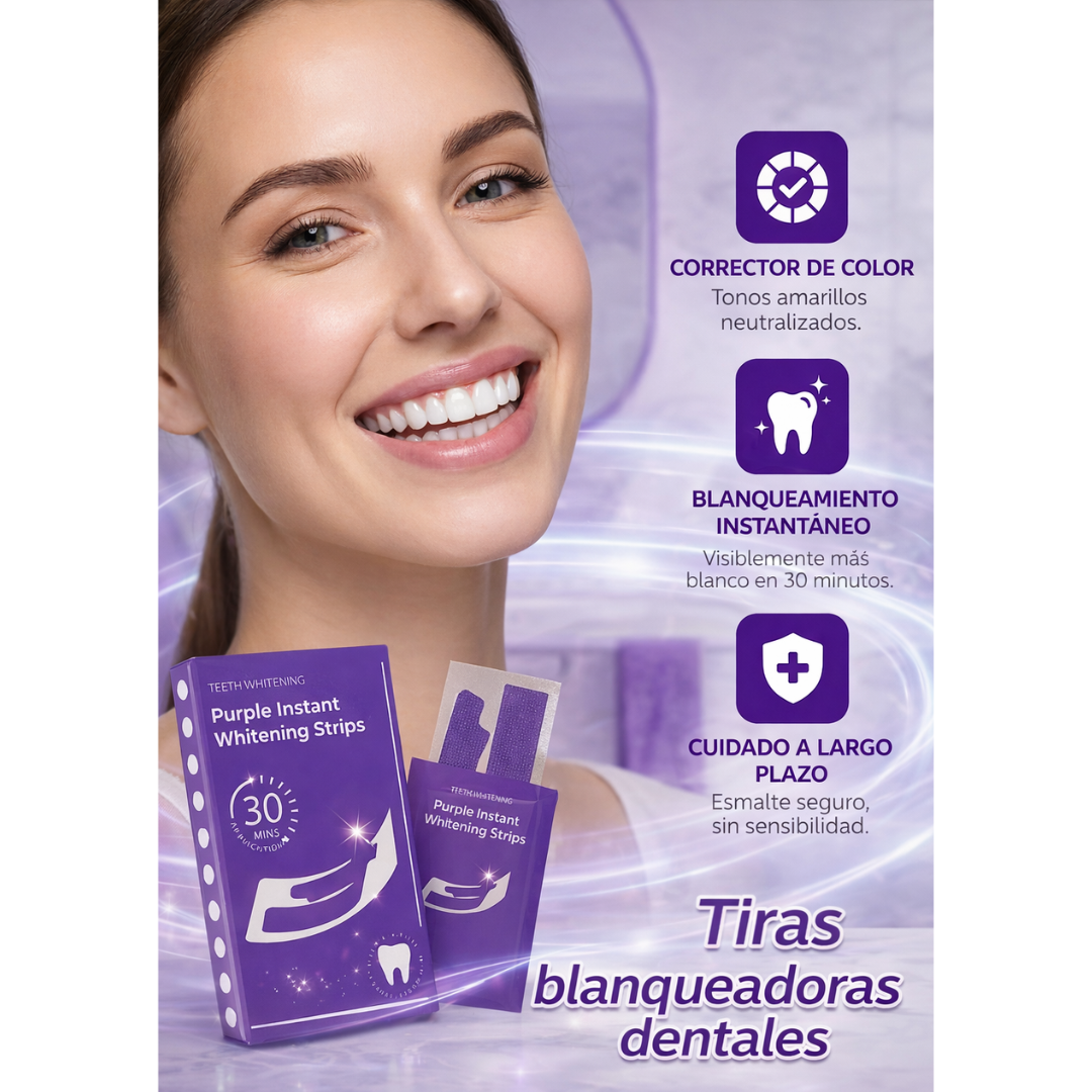 Tiras Blanqueadoras Dentales V34 Essence