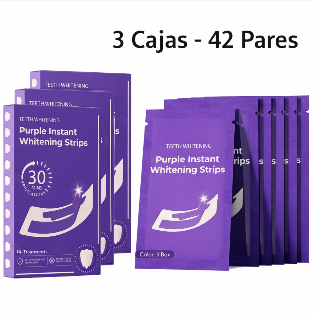 Tiras Blanqueadoras Dentales V34 Essence