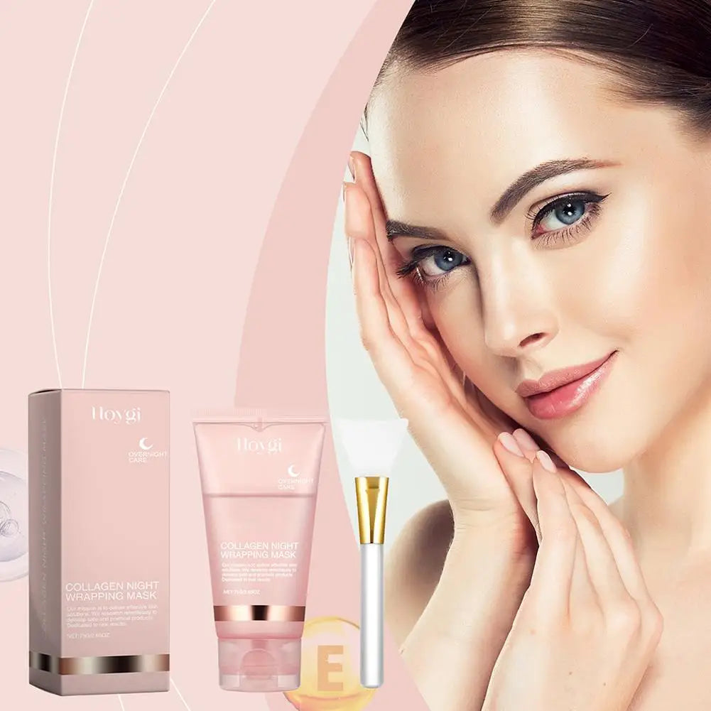 ✨ Mascarilla Nocturna de Colágeno Peel-Off